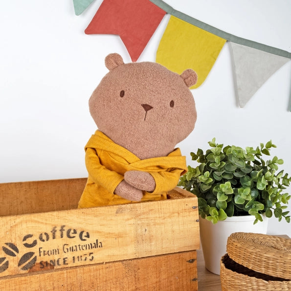 Mister O'lui Plush Toy (with Yellow Hoodie) from Sigikid