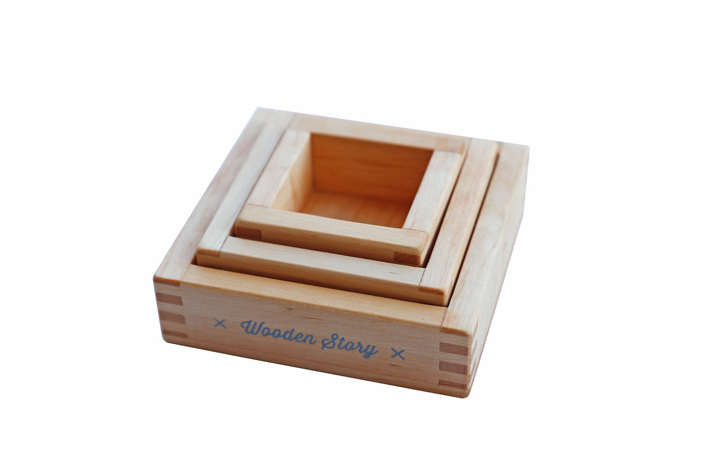 Wooden Story Montessori Sorting Trays - 3 Pcs Set