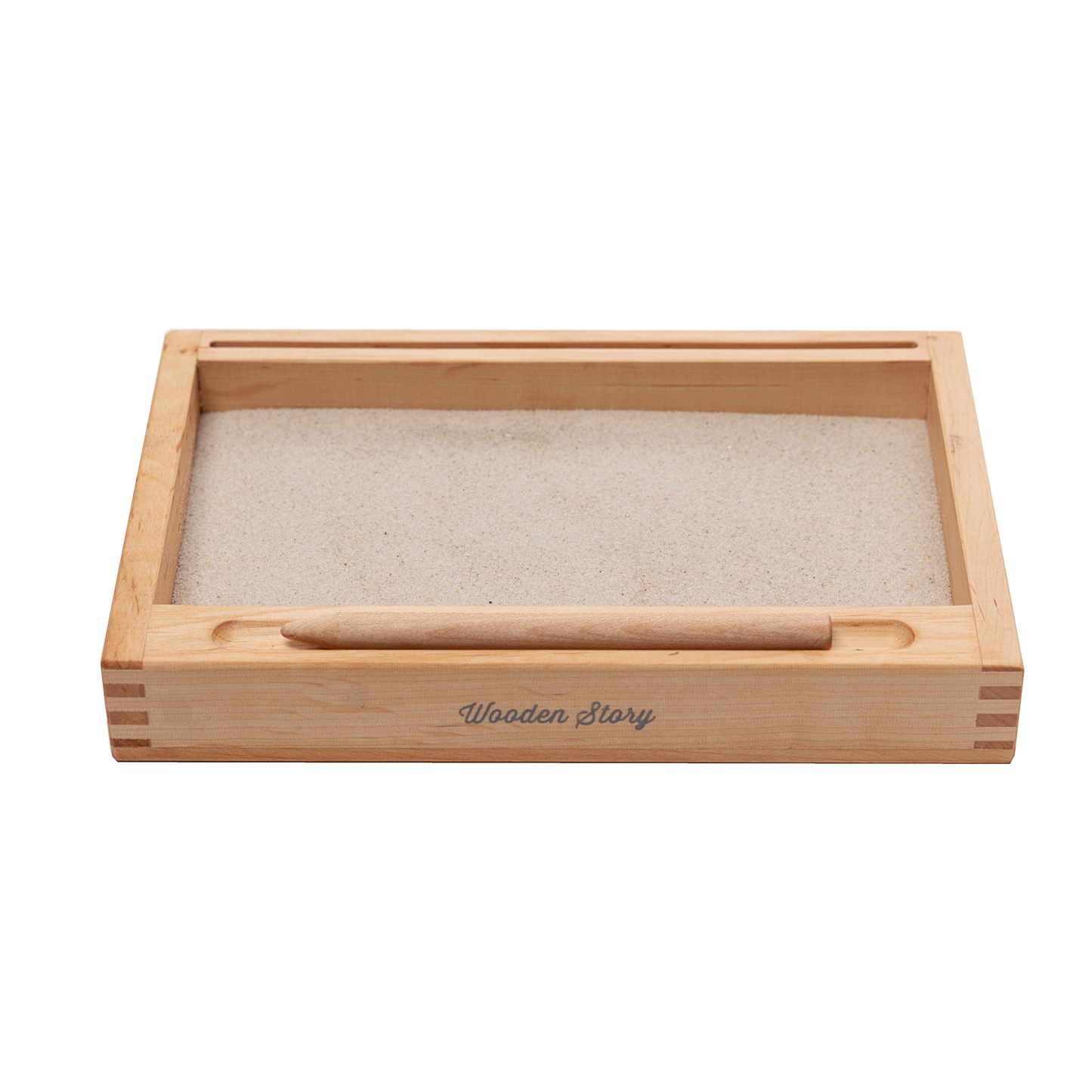 Wooden Story Stand Writing Tray +Card Holder - Sensory Toy