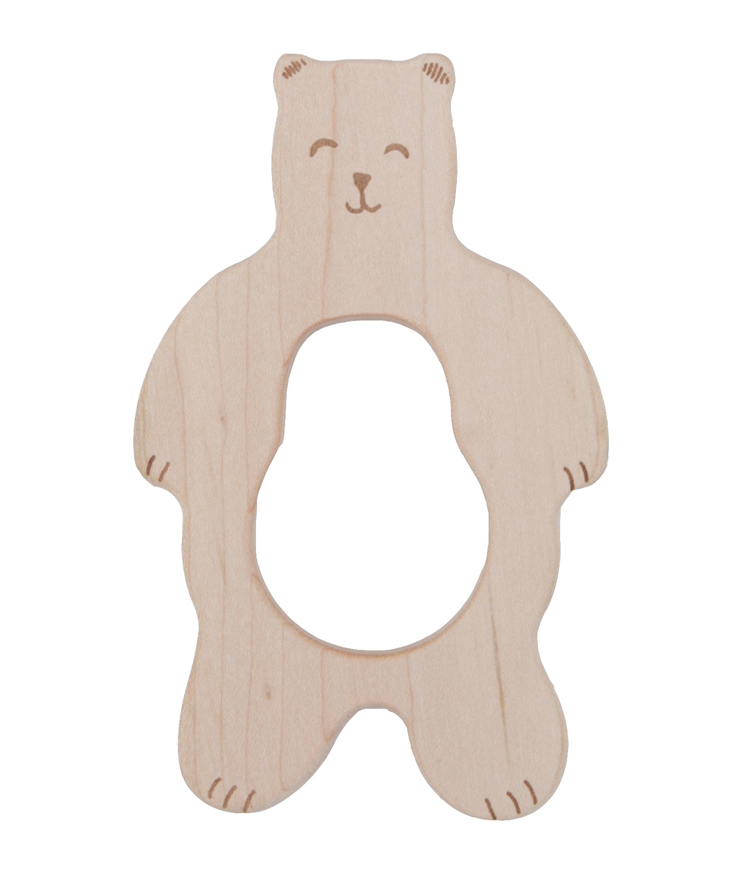 Wooden Story Wooden Teether- Smily Bear