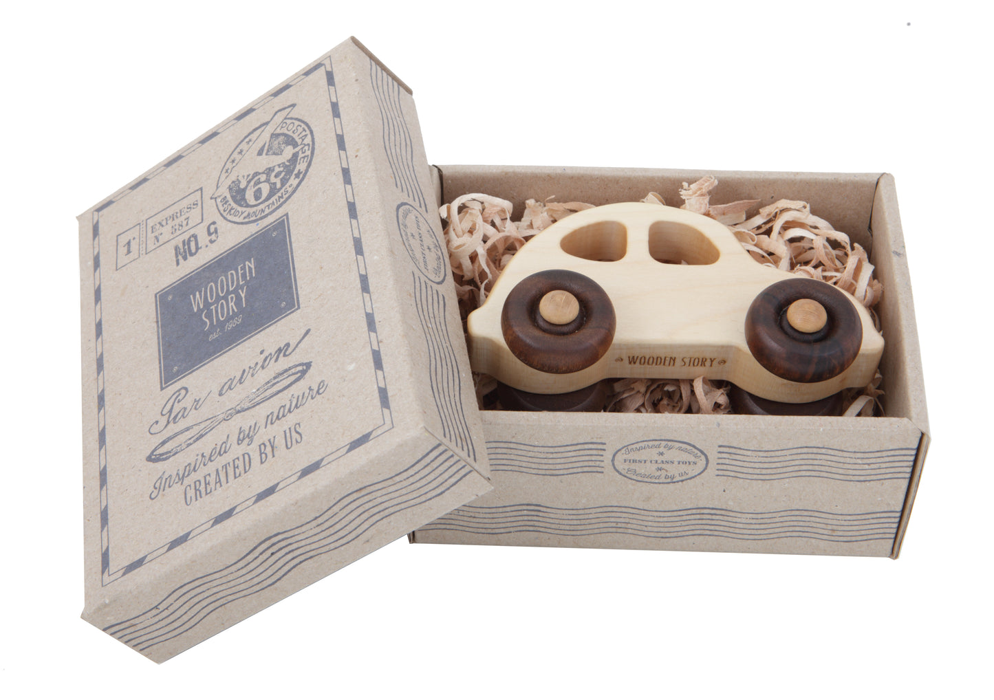Wooden Story 30's Car