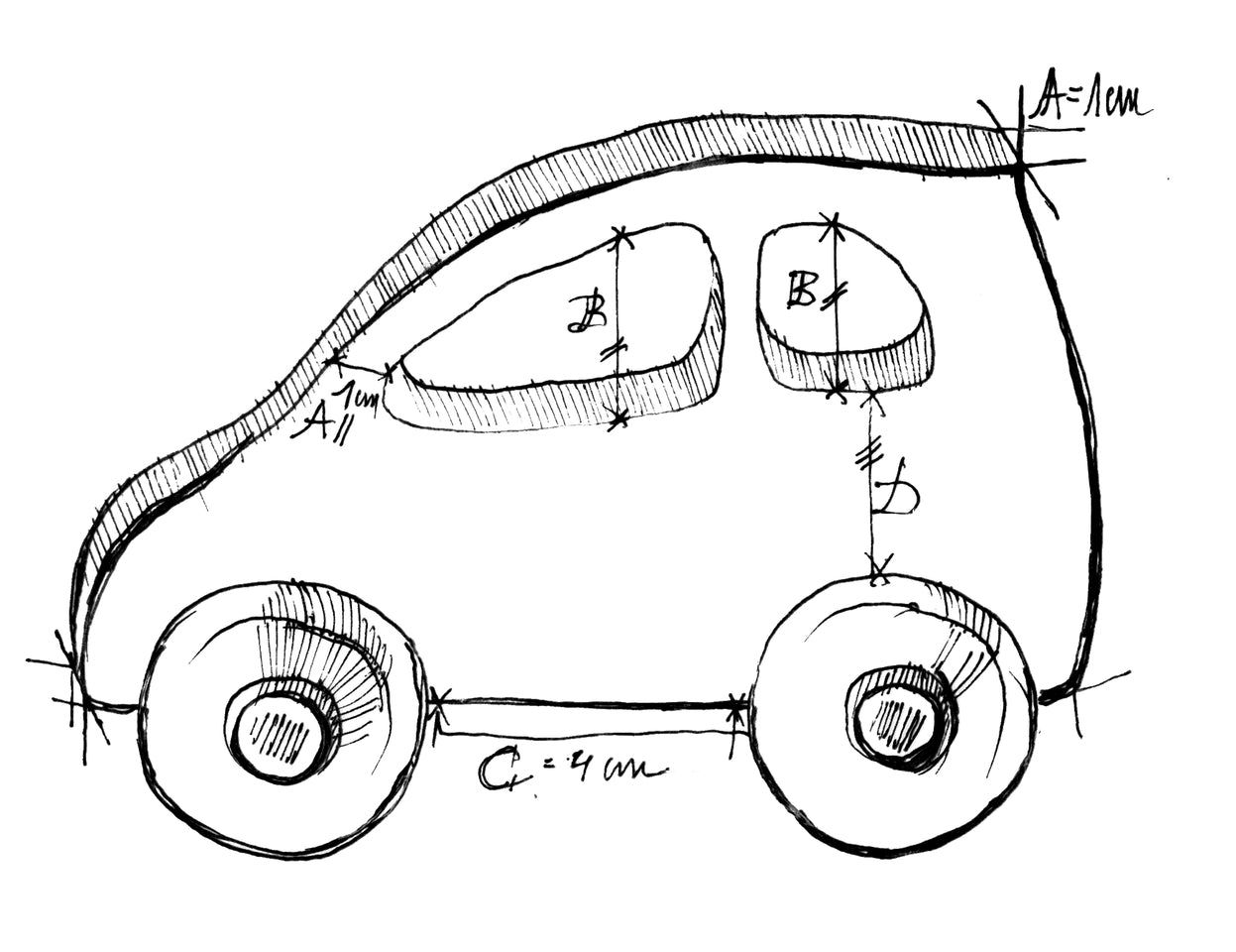 Wooden Story Eco Car