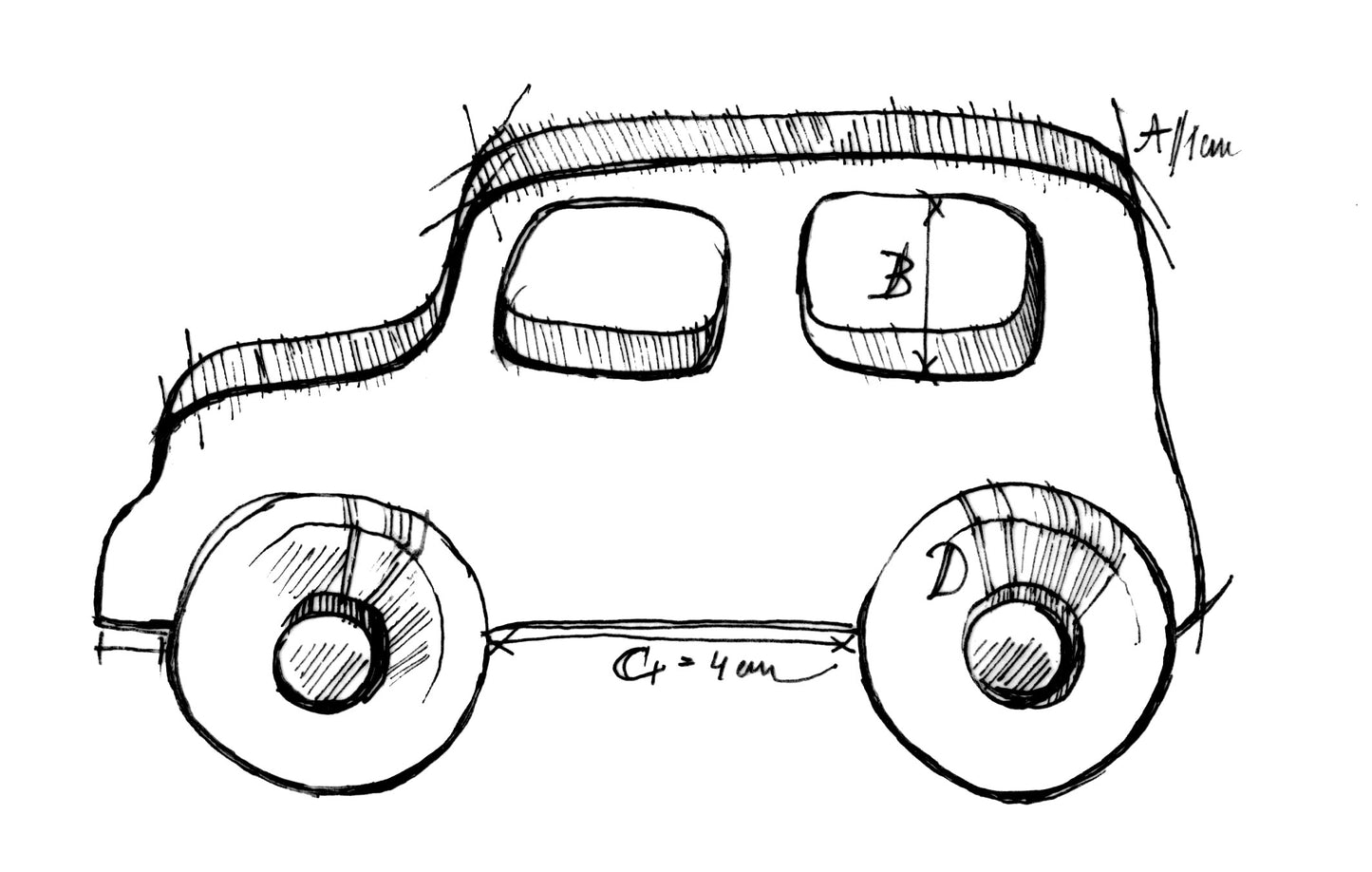 Wooden Story Off Road Vehicle