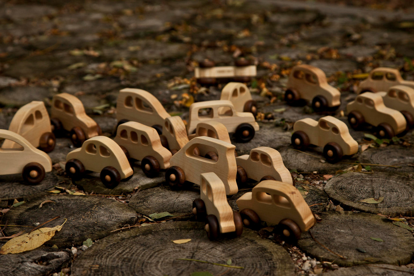 Wooden Story Little French Car