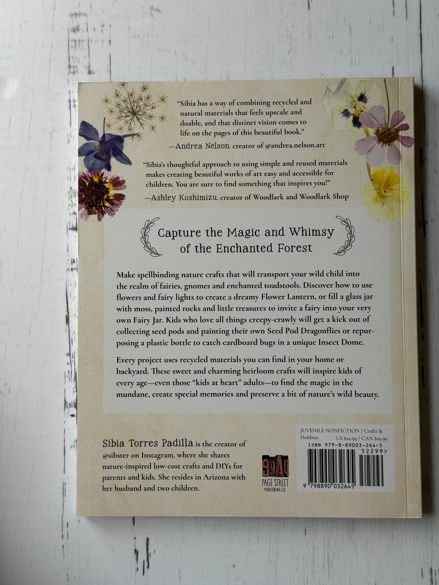 Charming Woodland Crafts: 50 Fun and Easy Projects Made from Natural and Recycled Materials by Sibia Torres Padilla