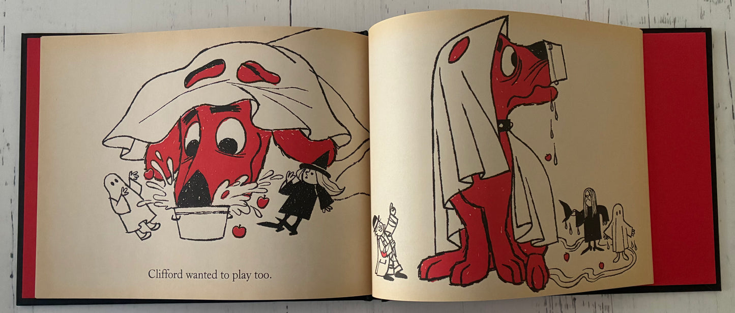 Clifford's Halloween: Vintage Hardcover Edition by Norman Bridwell