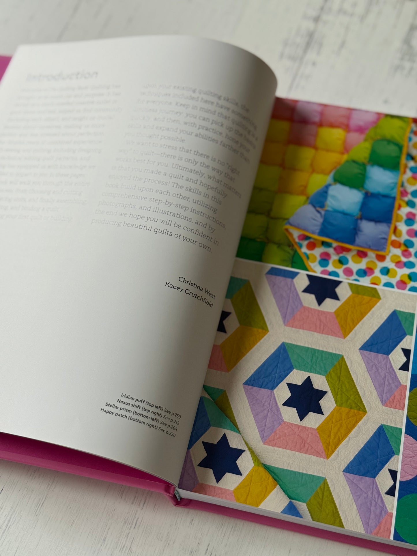 The Quilting Book: A Step-By-Step Guide to Patchwork and Quilting by Christina West Kacey Critchfield