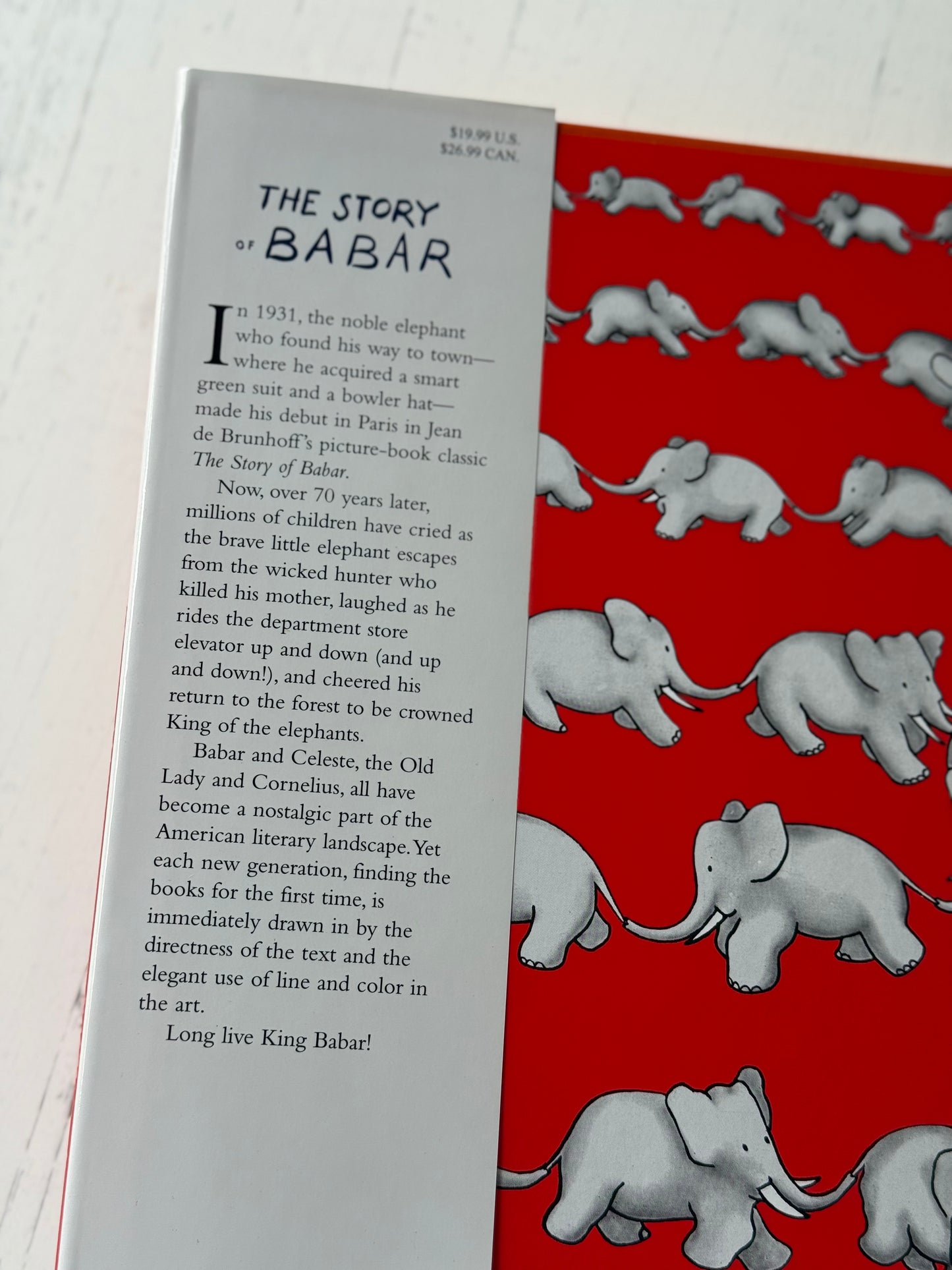 The Story of Babar: The Little Elephant by Jean de Brunhoff