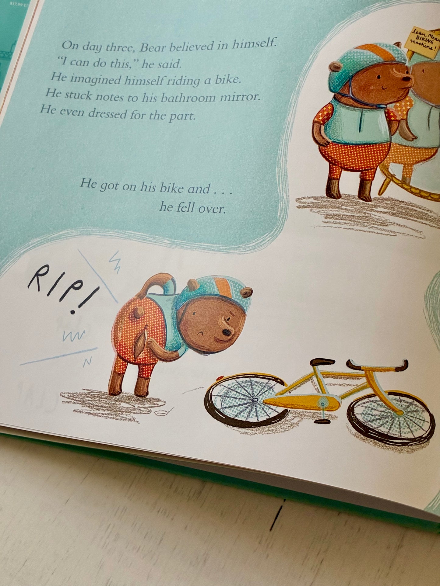 Bike On Bear by Cynthea Liu