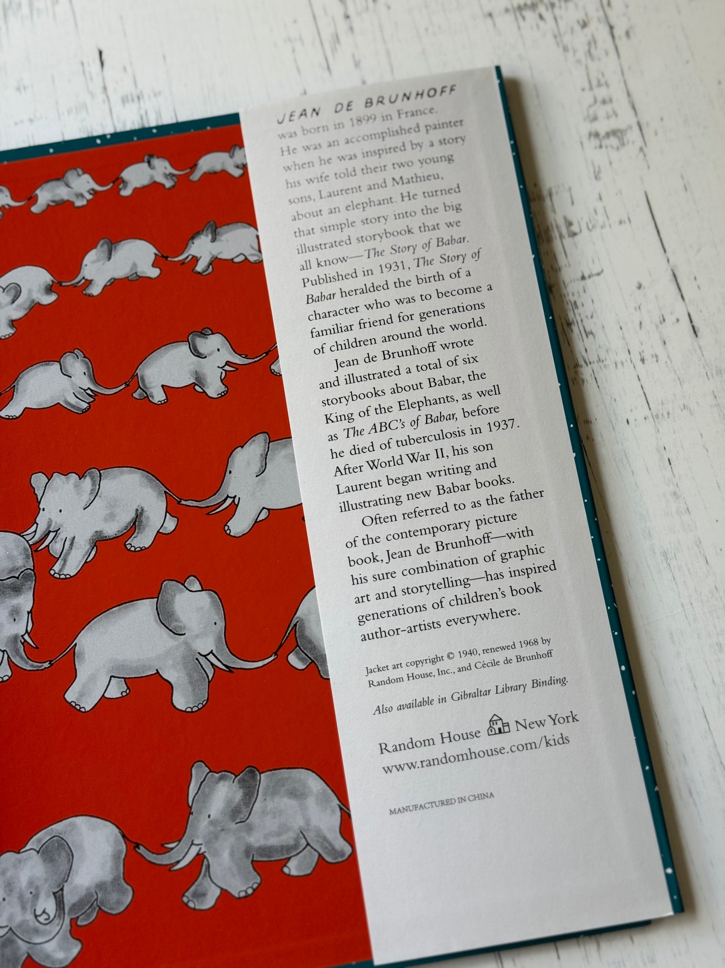 Babar and Father Christmas by Jean de Brunhoff
