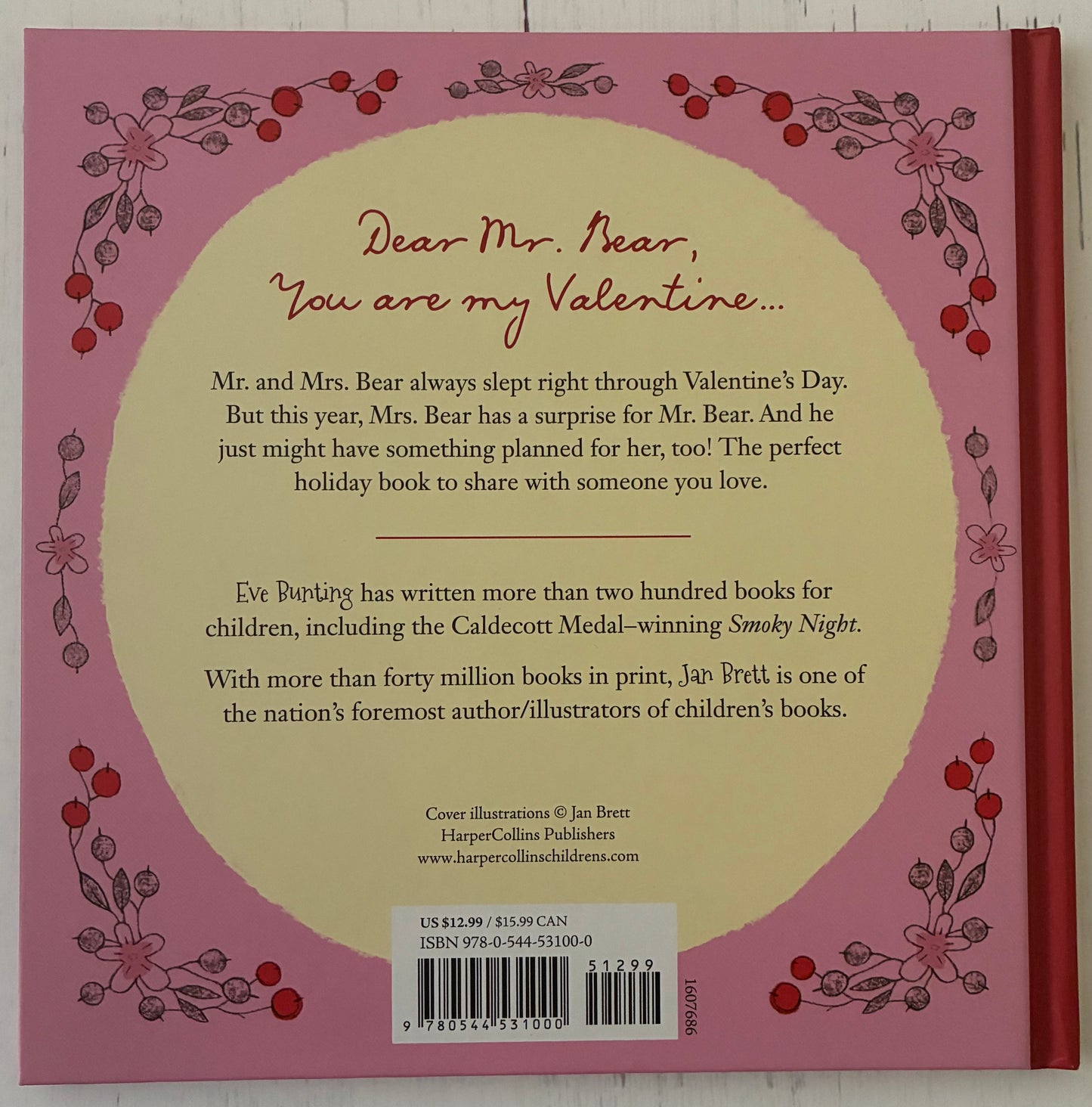 The Valentine Bears by Eve Bunting