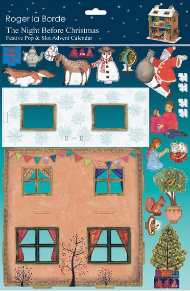 Night Before Christmas Advent Large Calendar