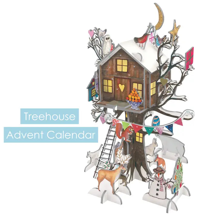 Christmas Treehouse Pop & Slot 3D Advent Calendar