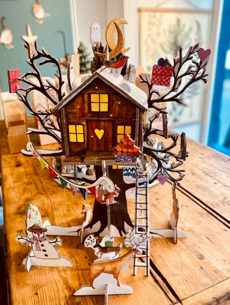 Christmas Treehouse Pop & Slot 3D Advent Calendar