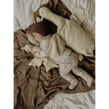 Senger Naturwelt Organic Cotton Cuddly Goose, Small