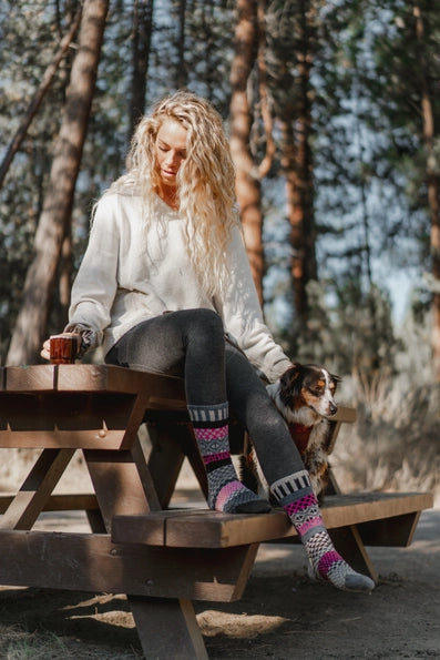 Dogwood Wool Socks | Sustainably Made in the USA