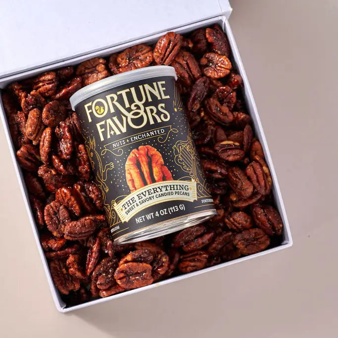 4oz Fortune Favors the Everything Candied Pecans