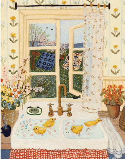 Forget-me-not Spring Puzzle (1000 piece)