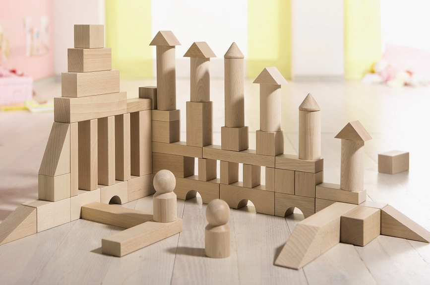 HABA Large Starter Set Blocks - 60 Pieces (Made in Germany)