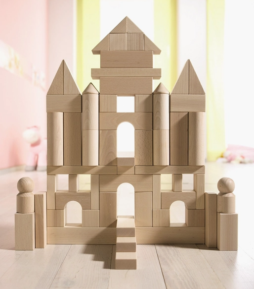 HABA Large Starter Set Blocks - 60 Pieces (Made in Germany)