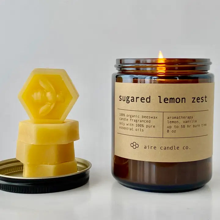 Balsam Fir Beeswax Candle from aire candle co. (Copy)