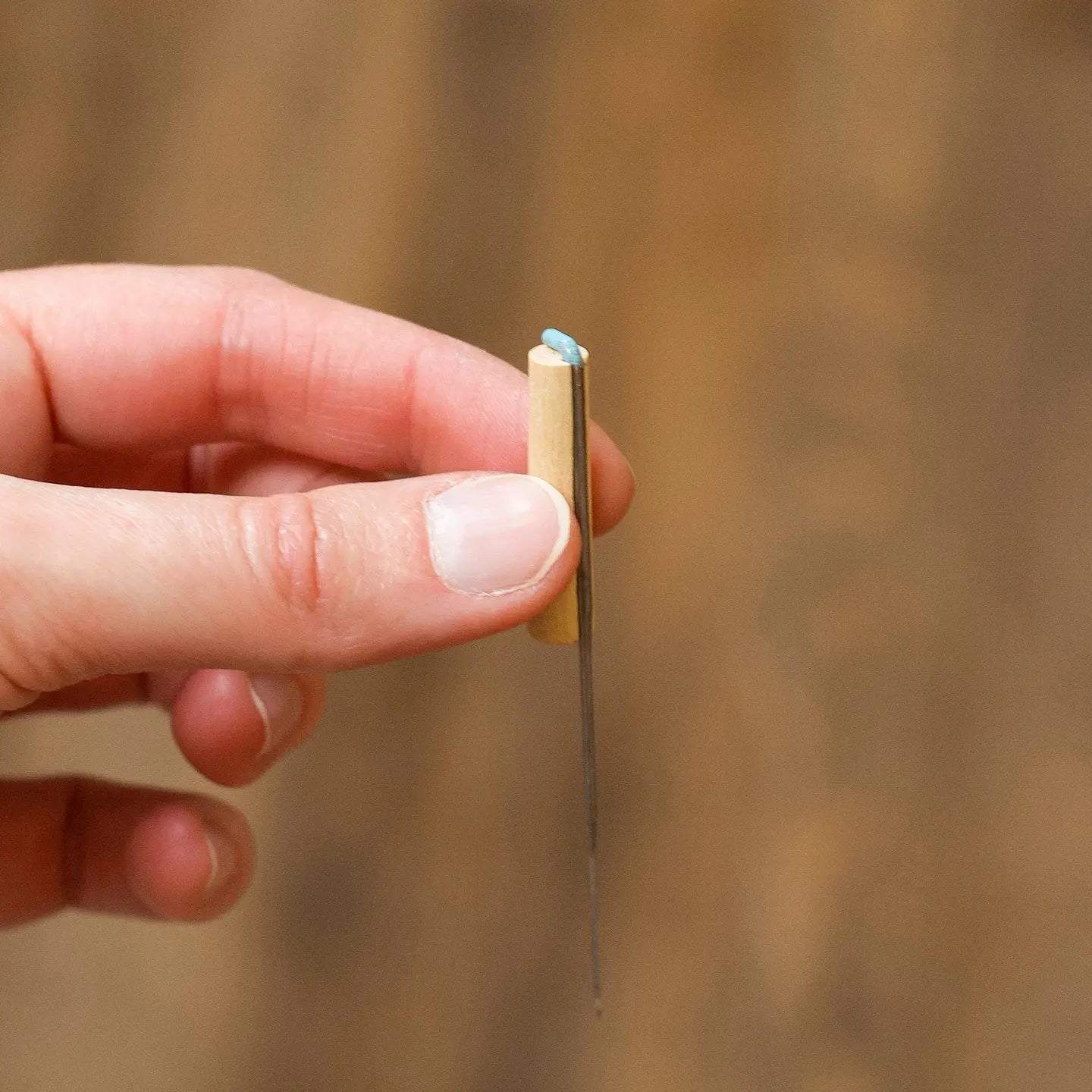 Wooden Handle For Single Felting Needle