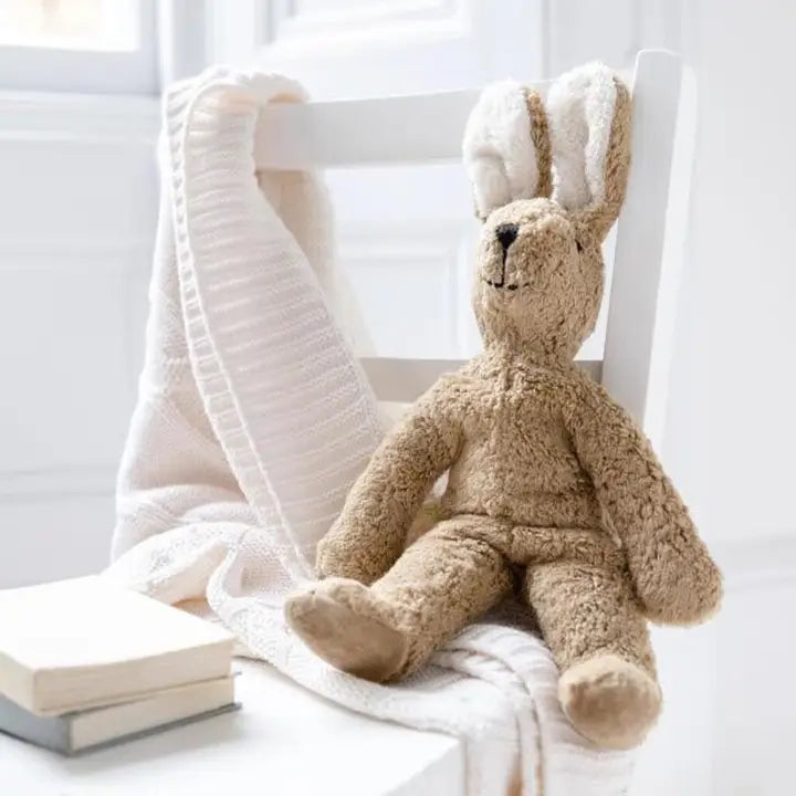 Senger Naturwelt Organic Cotton Cuddly Rabbit (Beige), Large