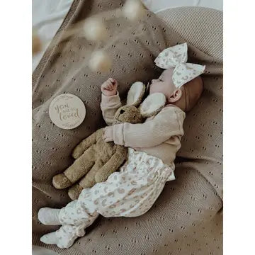 Senger Naturwelt Organic Cotton Cuddly Rabbit (Beige), Large