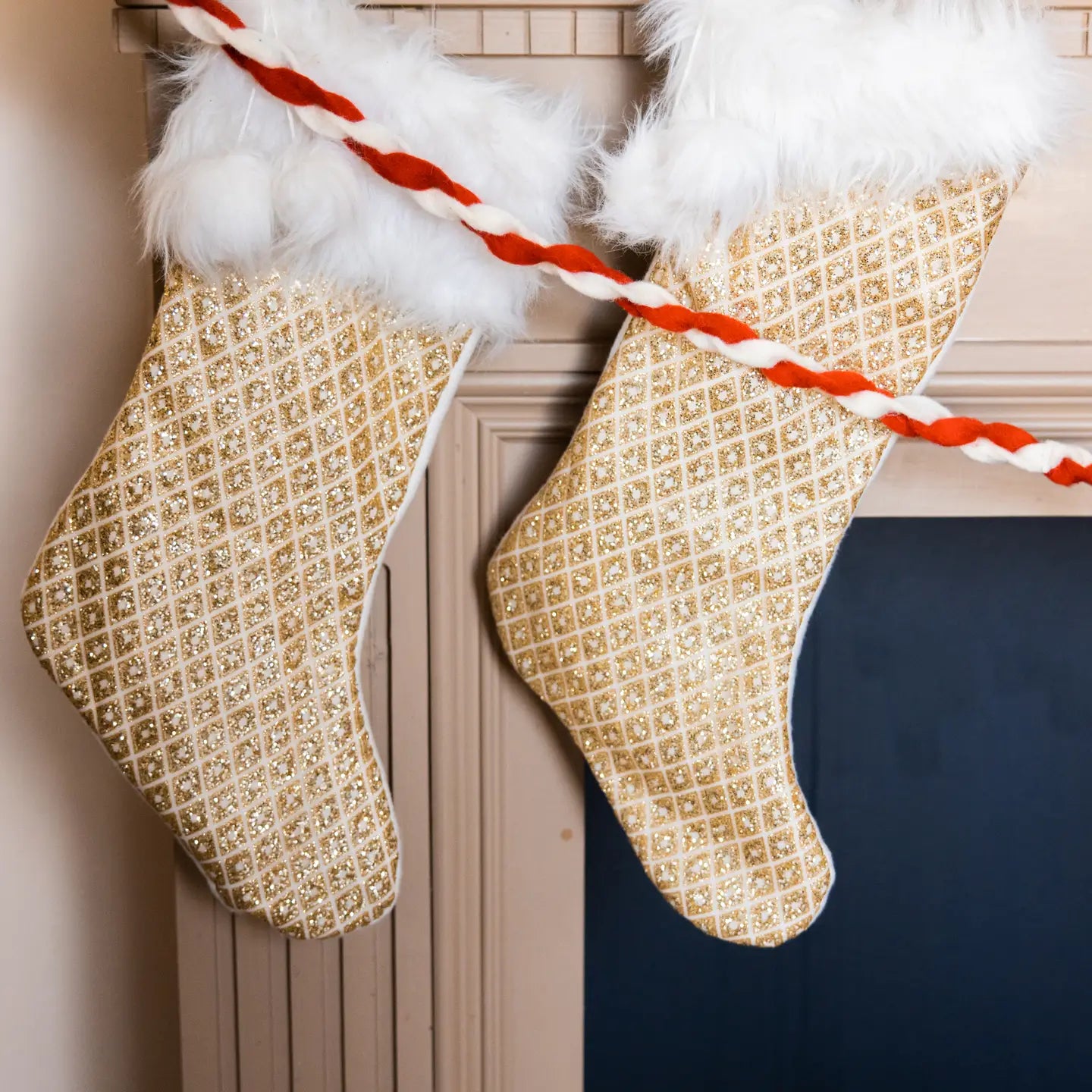 12ft Mini Twist Garland, Red