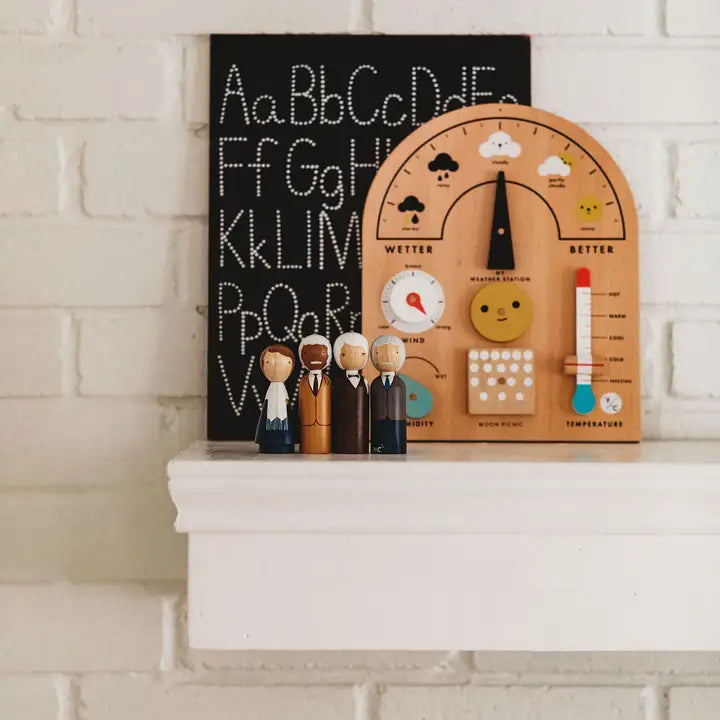 The Scientists Wooden Peg Dolls