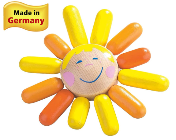HABA Sunni Wooden Grasping and Clutching Toy (Made in Germany)