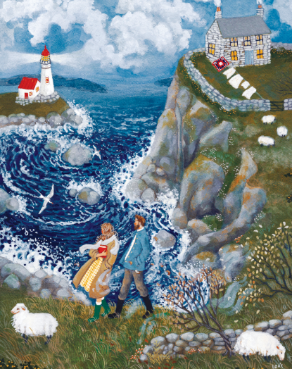 Wind Ridge Cottage Puzzle (1000 piece)