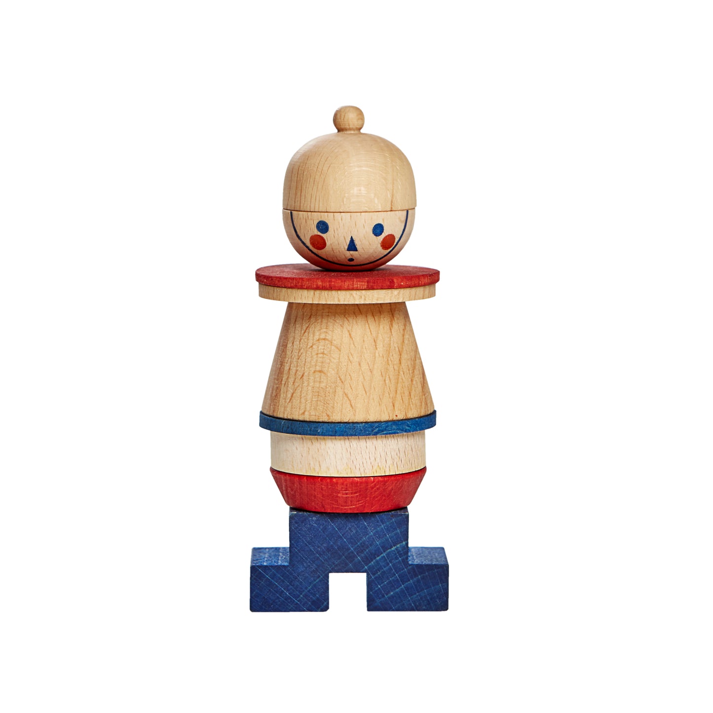 Wooden Story Stacking Toy Stick Fig No.02