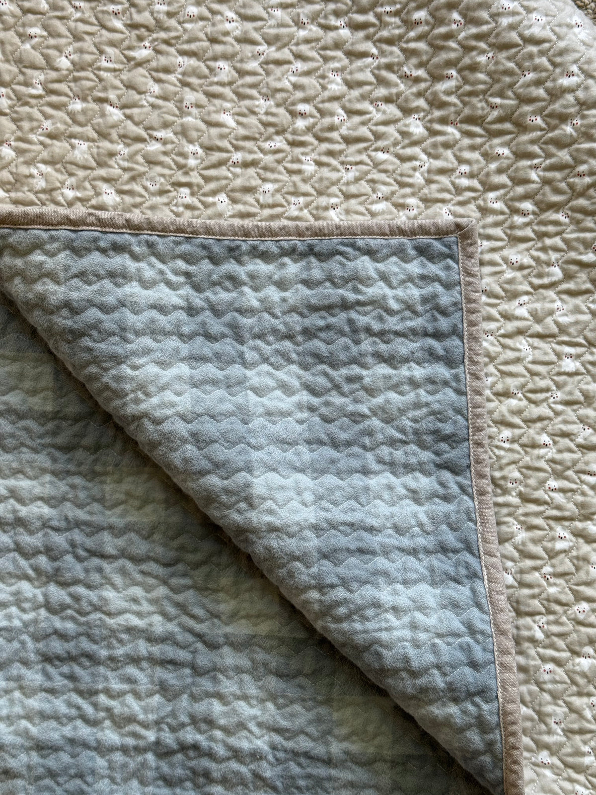 Kid Size Quilt - Little Ghosties