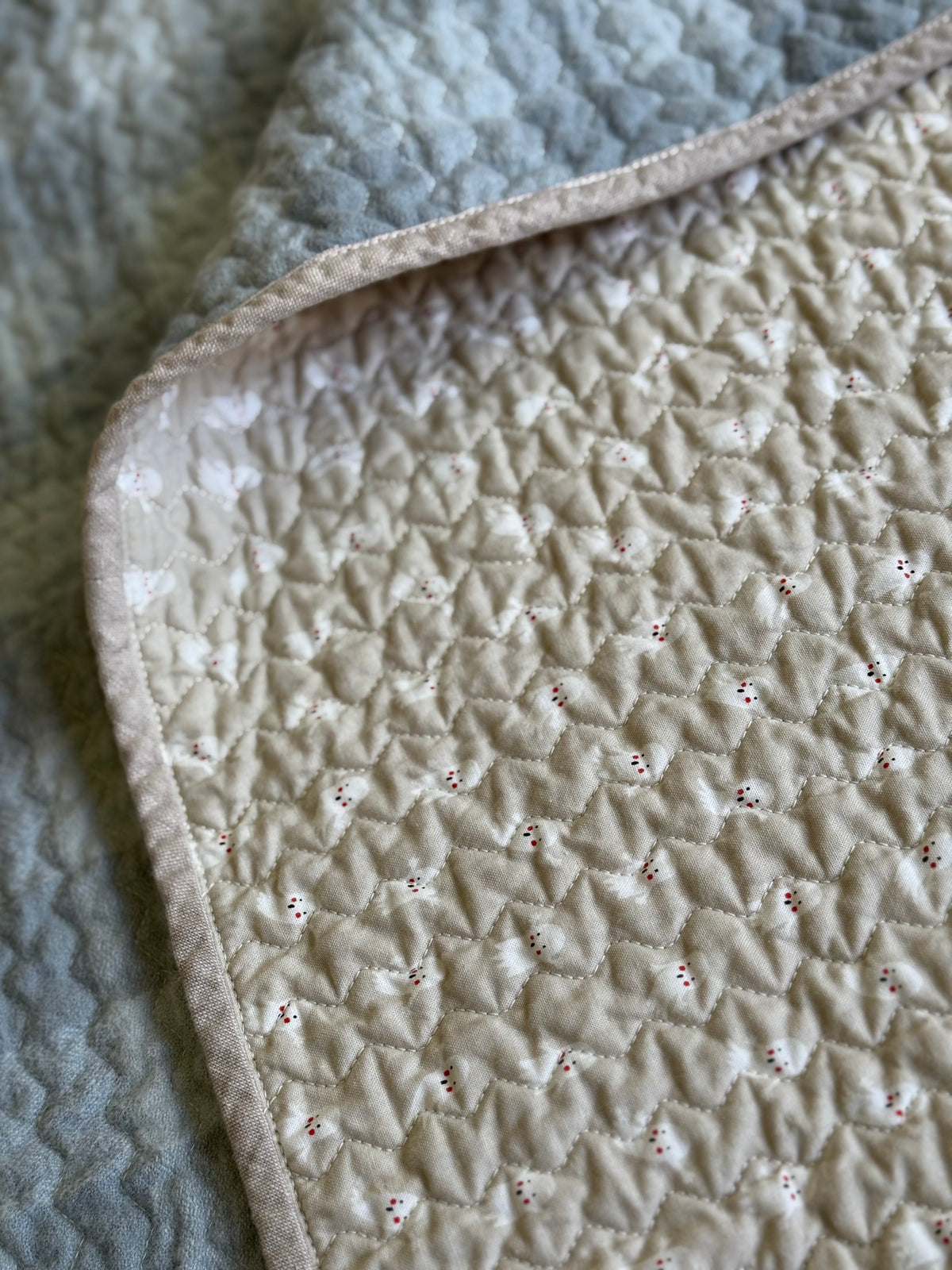 Kid Size Quilt - Little Ghosties