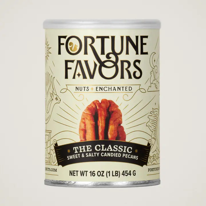 16oz Fortune Favors the Classic Candied Pecans