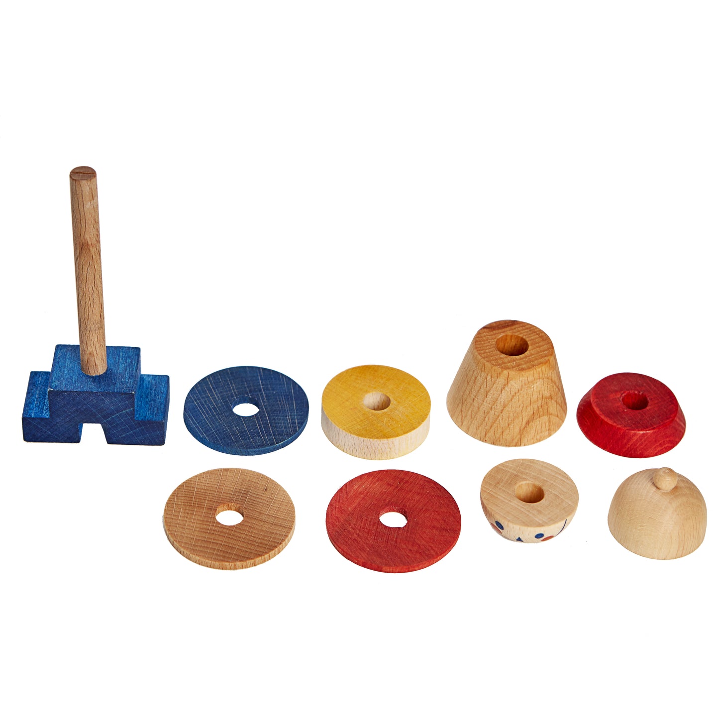 Wooden Story Stacking Toy Stick Fig No.02