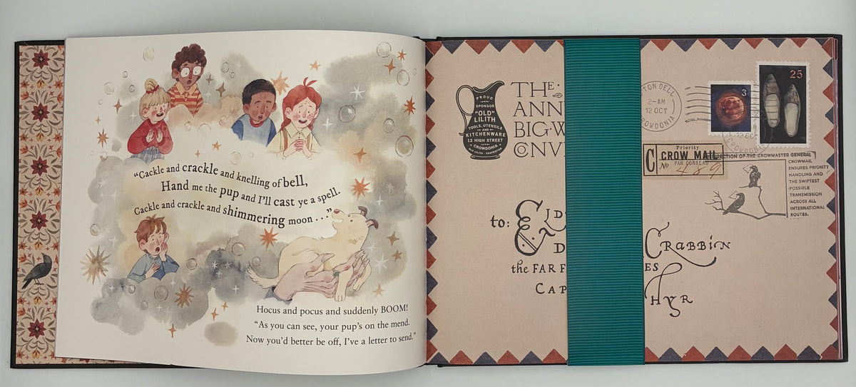 Letters from the Witch: Cackle Crackle: With Five Spells to Pull Out and Keep (Magical Letters) by Annie Atkins
