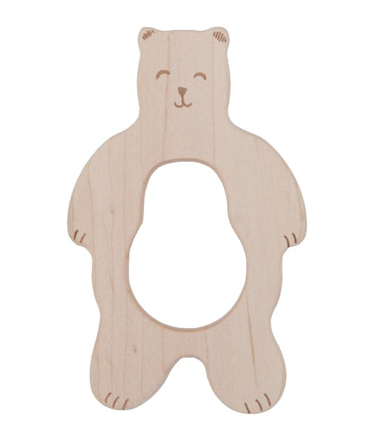 Wooden Story Wooden Teether- Smily Bear