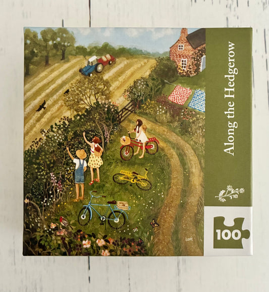 Along the Hedgerow Mini Puzzle (100 Piece)