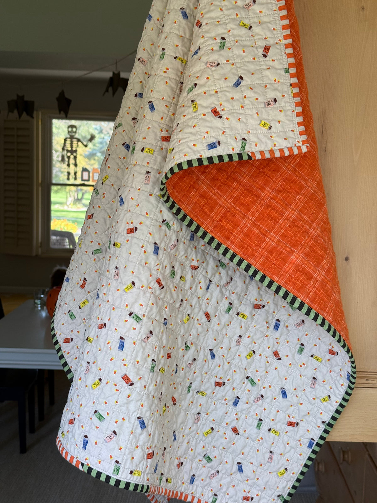 Kid Size Quilt - Trick or Treat
