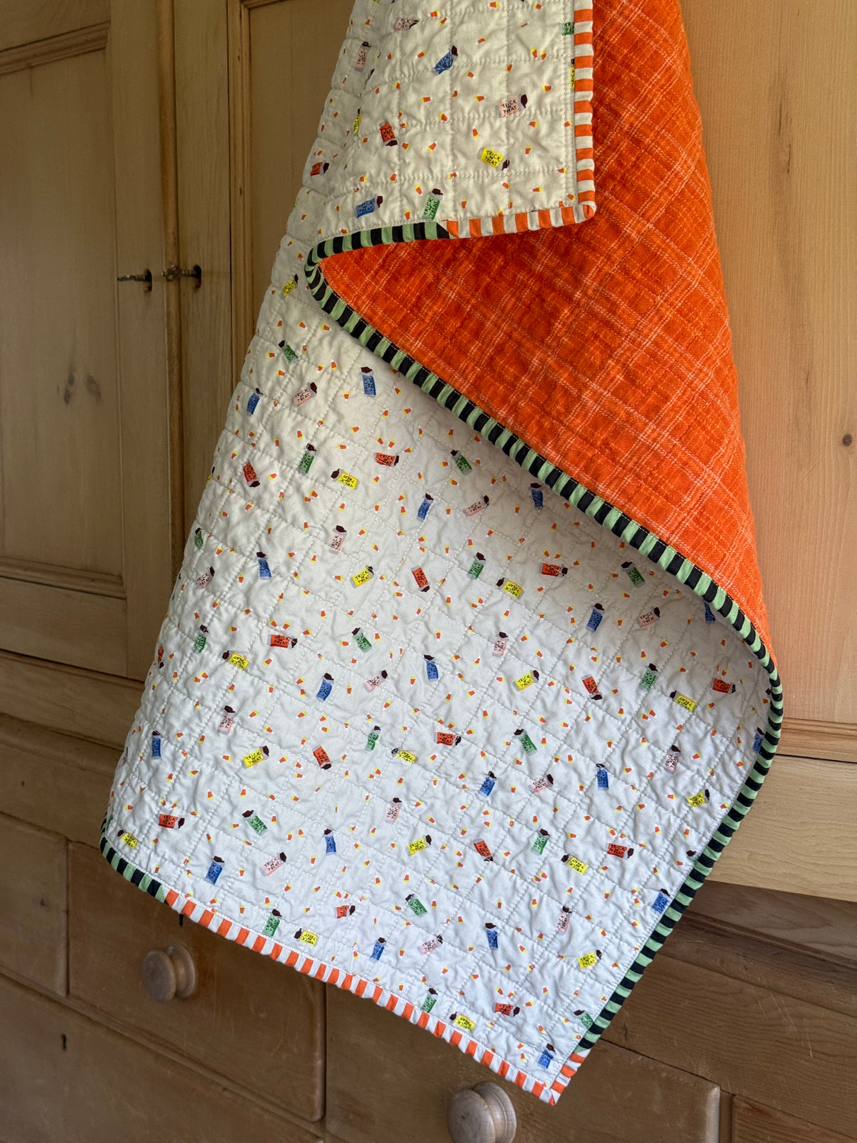 Kid Size Quilt - Trick or Treat