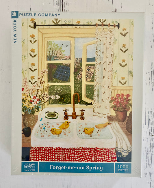 Forget-me-not Spring Puzzle (1000 piece)