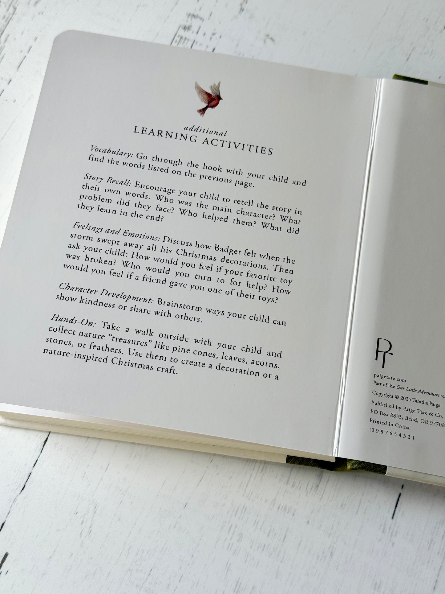 Our Little Adventure at Christmas: Featuring Foundational Language Concepts and Lessons on the Joy of Giving by Tabitha Paige