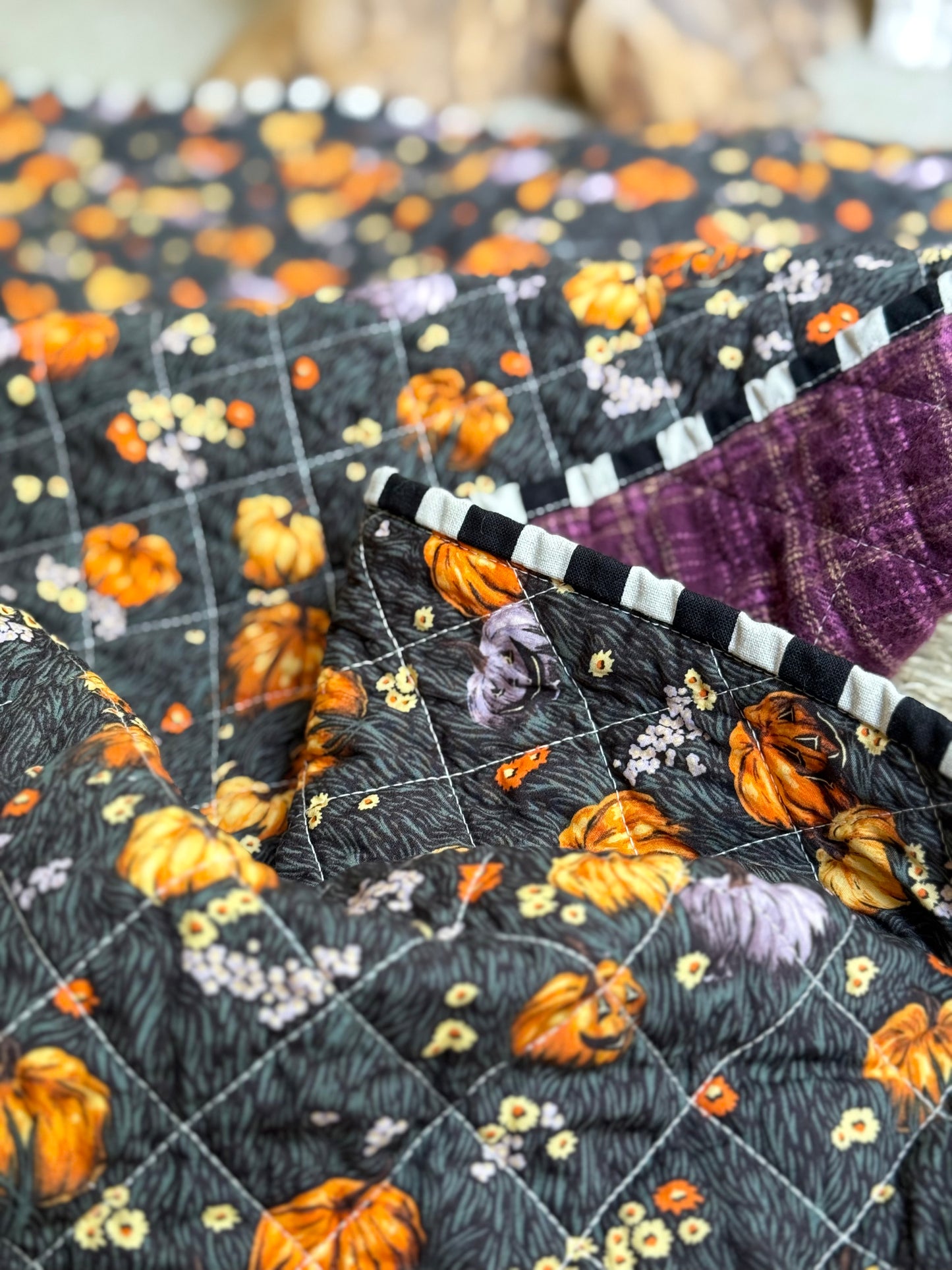 Book and Quilt Gift Set - Millie Fleur's Pumpkin Problem