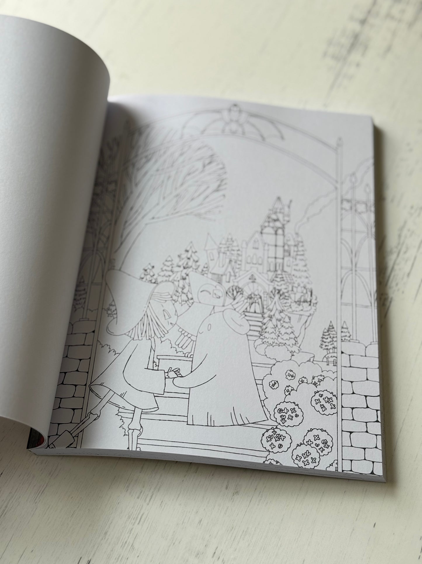 The Spooky Academy: A Cozy Colouring Adventure by Shelley Couvillion