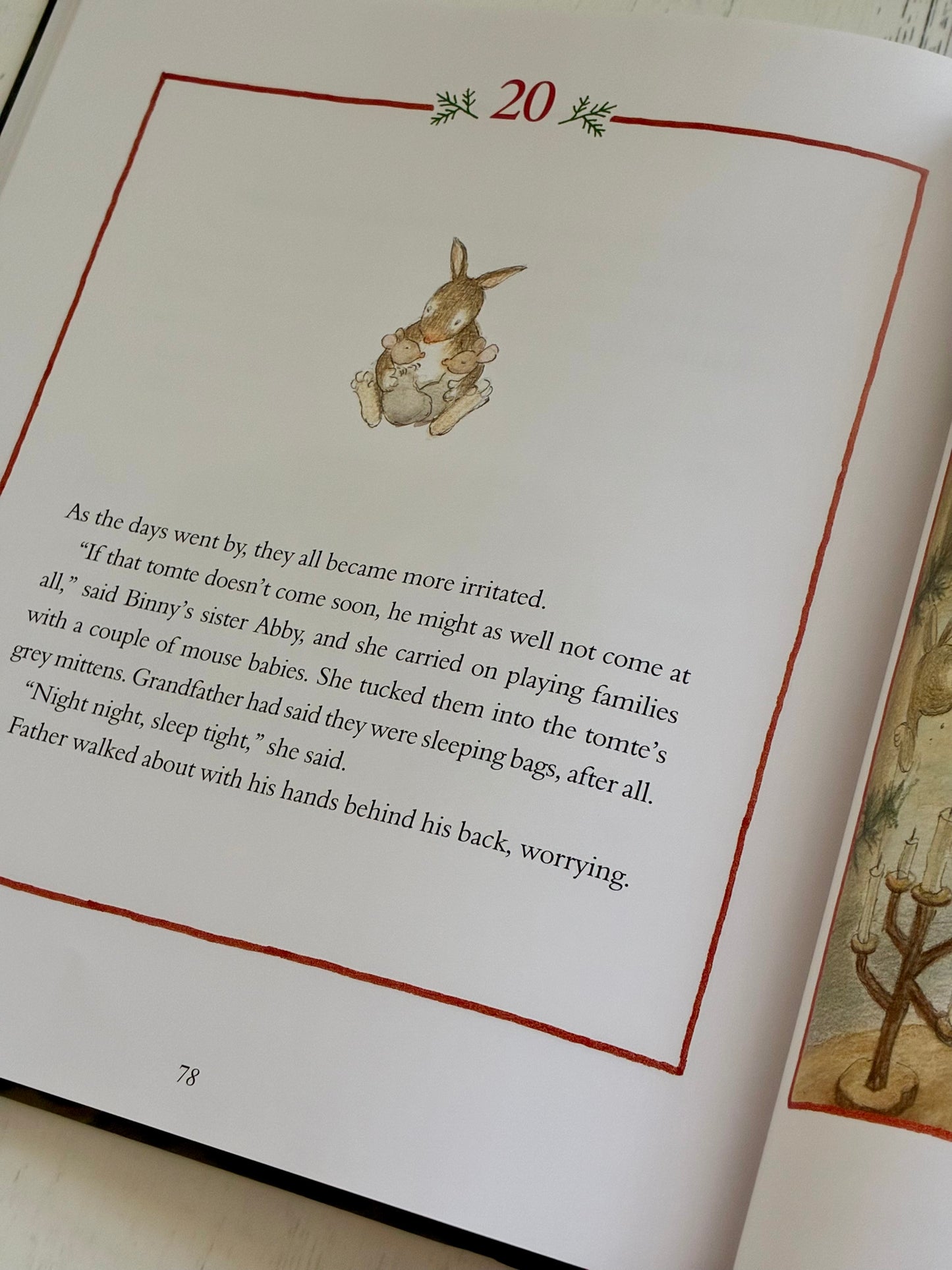 The Yule Tomte and the Little Rabbits: A Christmas Story for Advent by Ulf Stark and Eva Eriksson