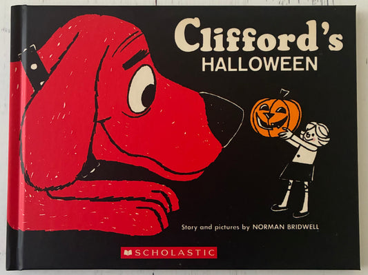 Clifford's Halloween: Vintage Hardcover Edition by Norman Bridwell