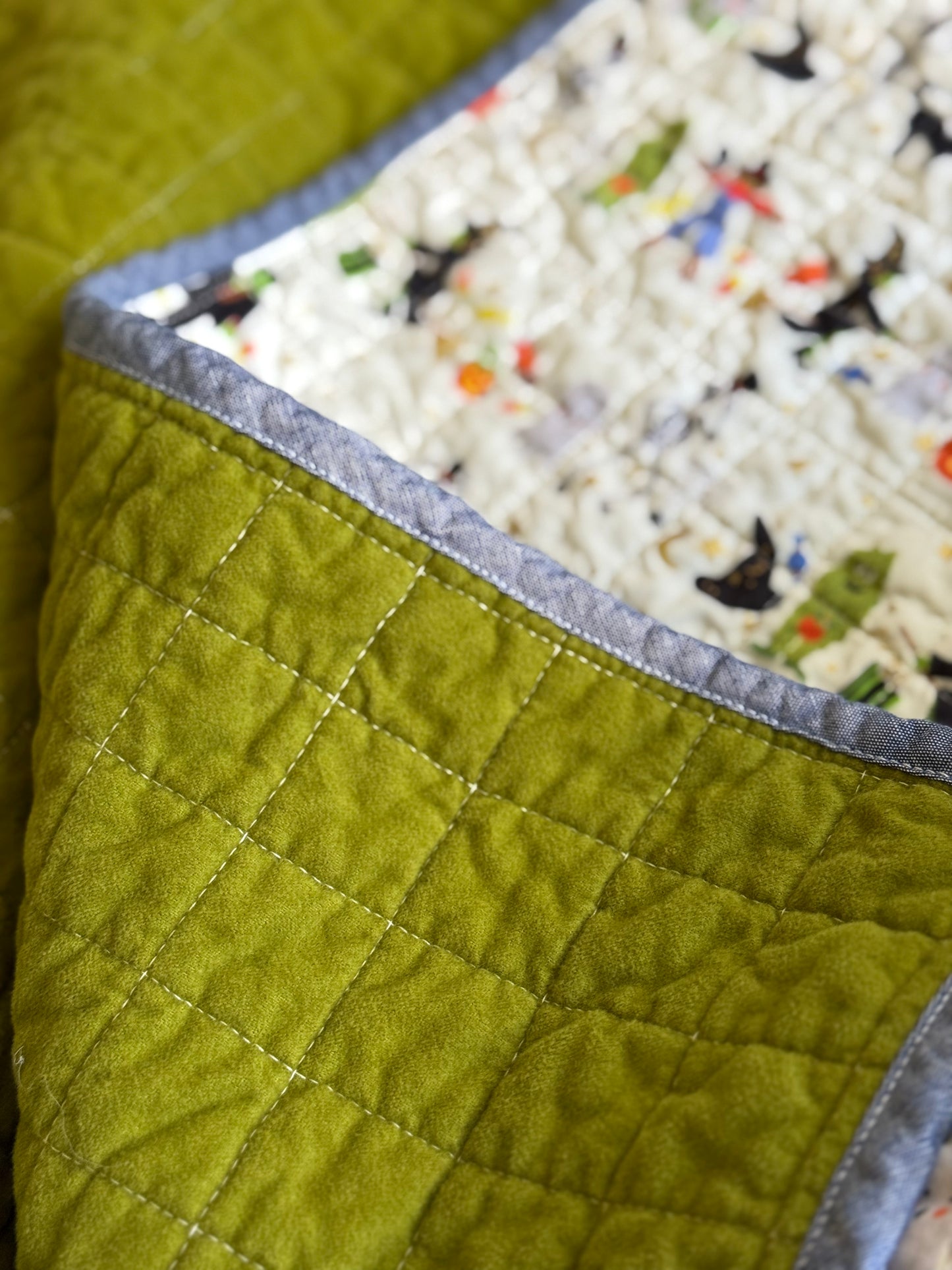 Kid Size Quilt - Halloween Parade