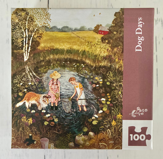 Dog Days Mini Puzle (100 Piece)